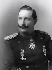 Kaiser Wilhelm II. Nach ihm ist der Kaiserschnurrbarttamarin (Saguinus imperator) benannt